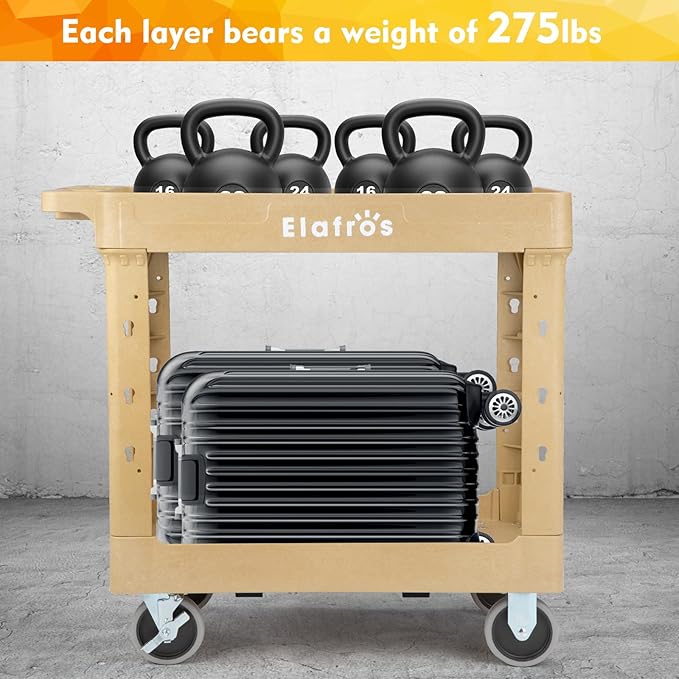 2-Tier Utility Carts