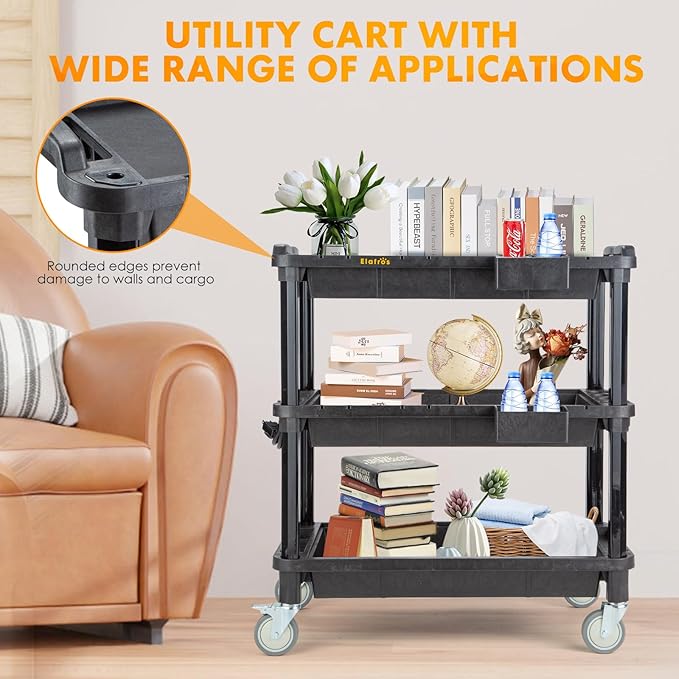 ELAFROS Utility Cart for Every Space